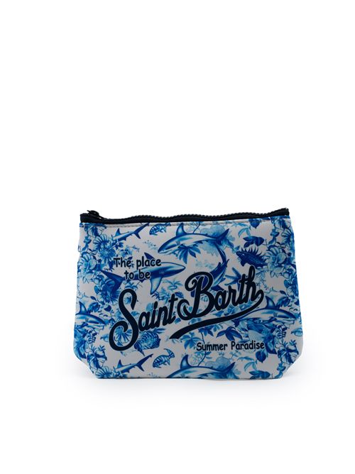 Pochette Aline Shark Toile in neoprene Mc2 Saint Barth | ALINE01024H SHARK TOILE 01